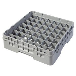 49 Compartment Glass Rack with 1 Extender H92mm - Grey