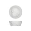 White Marble Agra Melamine Bowl 12.7 x 4.5cm