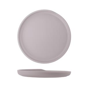 White Copenhagen Round Melamine Plate 22.5cm