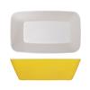 Lemon Yellow Seville Melamine GN1/4 Deep Dish 26.5 x 16.2 x 8cm