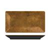 Copper/Black Utah Melamine Platter 32.5 x 17.5cm