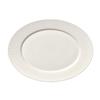 Reflections Purity Rimmed Oval Plate 17.7 x 24cm