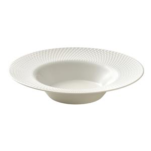 Reflections Purity Rimmed Bowl 24cm