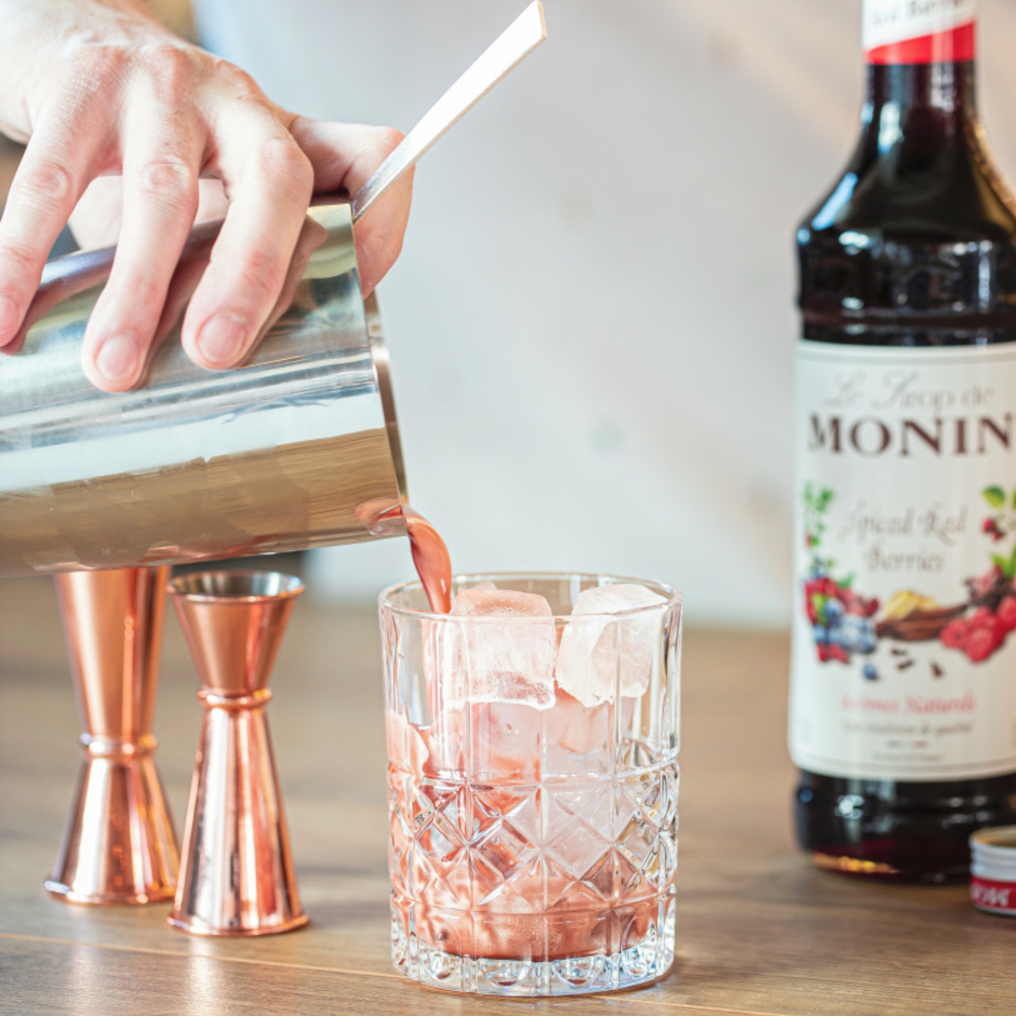 Le Sirop de MONIN Spiced Red Berries: a touch of spice and sweetness