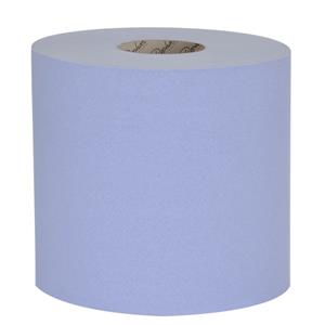 1ply Blue Emb Roll Towel 195mm x 200m.