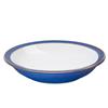 Imperial Blue Shallow Rimmed Bowl 8.25inch / 21cm