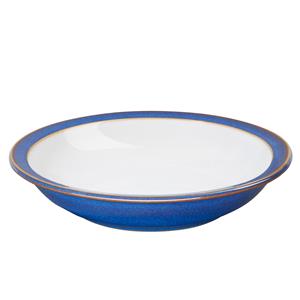 Imperial Blue Shallow Rimmed Bowl 8.25inch / 21cm