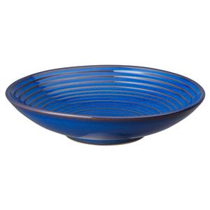 Imperial Blue Medium Ridged Bowl 22.25inch / 5.5cm