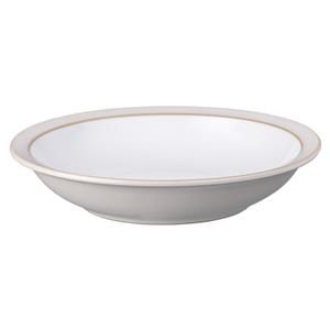 Natural Canvas Shallow Rimmed Bowl 8.25inch / 21cm