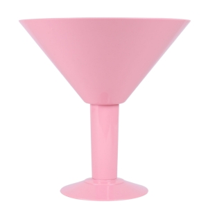 Grande Pink Acrylic Martini Glass 73oz / 2ltr
