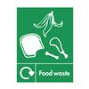 Food Waste Recycling Sticker 200 x 150mm