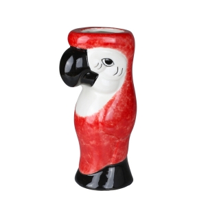 Ceramic Parrot Mug Red 19.4oz / 550ml