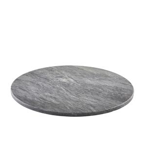 GenWare Dark Grey Marble Platter 33cm