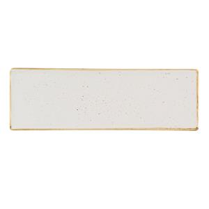 Churchill Stonecast Barley White Oblong Plate 13 x 4.25inch / 33 x 11cm