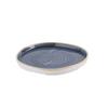 Churchill Stonecast Blueberry Organic Walled Plate 8.25inch / 21cm