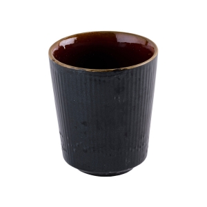 Churchill Tokyo Black Unhandled Cup 12oz / 340ml