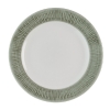 Churchill Bamboo Ceramic Spinwash Alpine Footed Plate 10.875inch