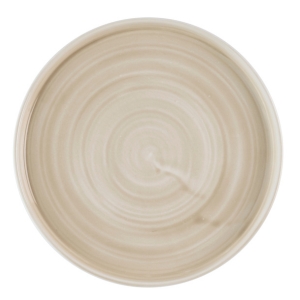 Churchill Stonecast Canvas Natural Walled Plate 8.25inch / 21cm