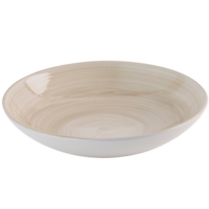Churchill Stonecast Canvas Natural Evolve Coupe Bowl 9.75inch / 24.75cm