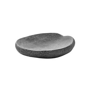 Natural Stone Flat Bowl 5.95 x 6.3 inch / 12.5 x 16cm
