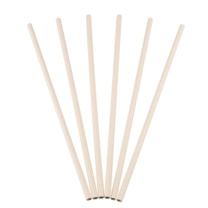 Bamboo Pulp Straws 6mm x 240mm