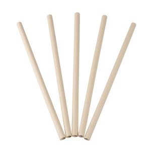 Bamboo Pulp Straws 10mm x 200mm