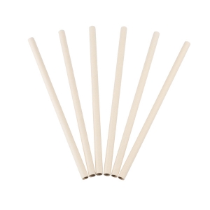 Bamboo Pulp Straws 6mm x 150mm