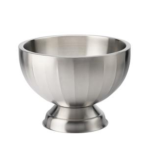 Satin Double Wall Wine Cooler/Punch Bowl 37 x 26cm
