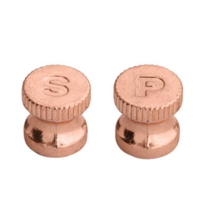 Engraved Salt/Pepper Knobs - Copper