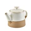 GenWare Kava White Stoneware Teapot 16.8oz / 480ml