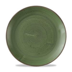 Stonecast Sorrel Green Evolve Coupe Plate 11.25inch / 28.5cm