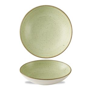 Stonecast Raw Green Coupe Bowl 7.25inch / 18.5cm