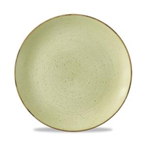 Stonecast Raw Green Evolve Coupe Plate 8.67inch / 22cm