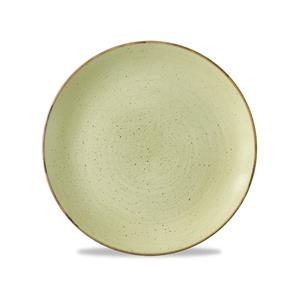 Stonecast Raw Green Evolve Coupe Plate 6.5inch / 16.5cm