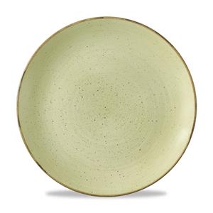 Stonecast Raw Green Evolve Coupe Plate 11.25inch / 28.5cm