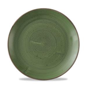 Stonecast Sorrel Green Evolve Coupe Plate 10.25inch / 26cm