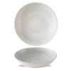 Stonecast Canvas Grey Evolve Coupe Bowl 9.75inch / 24.75cm