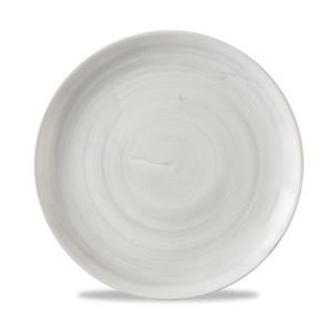 Stonecast Canvas Grey Evolve Coupe Plate 6.5inch / 16.5cm