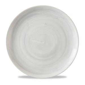 Stonecast Canvas Grey Evolve Coupe Plate 8.67inch / 22cm