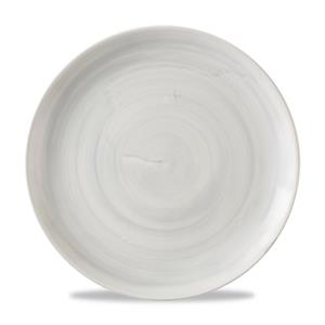 Stonecast Canvas Grey Evolve Coupe Plate 11.25inch / 28.5cm