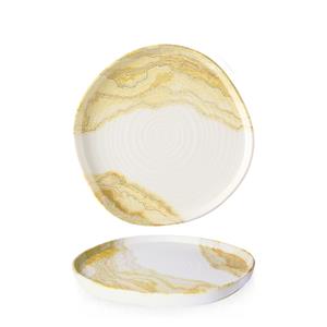 Tide Gold Organic Walled Plate 8.25inch / 21cm