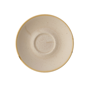 Churchill Stonecast Nutmeg Cream Cafe Cappuccino Saucer 6.25inch / 15.8cm