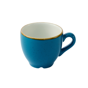 Churchill Stonecast Java Blue Cafe Espresso Cup 3.5oz / 100ml
