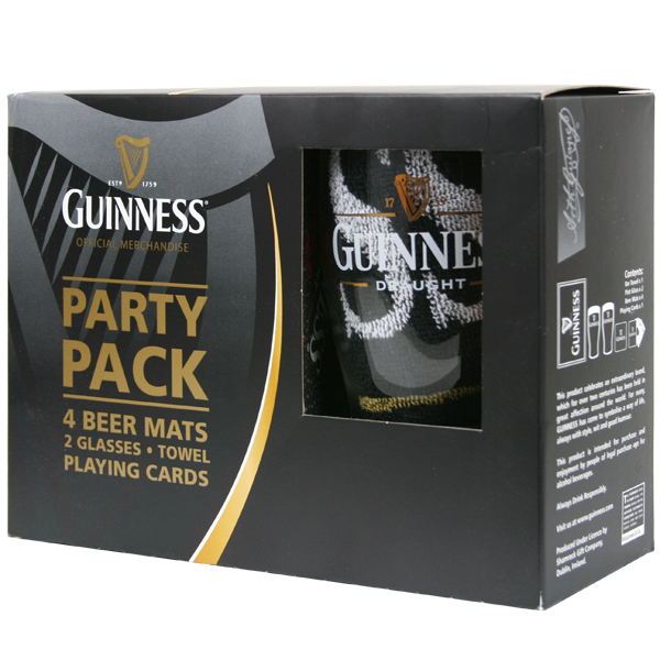 Guinness 20oz Beer Glasses Twin Pack | Certified Official Merchandise |  Ideal gift for Beer Lovers