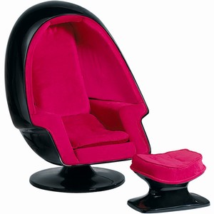 Egg Chair & Footrest