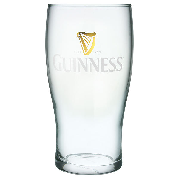 Guinness Contemporary Pint Glasses Gift Box 20oz / 568ml