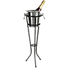Aluminium Champagne Bucket with Stand