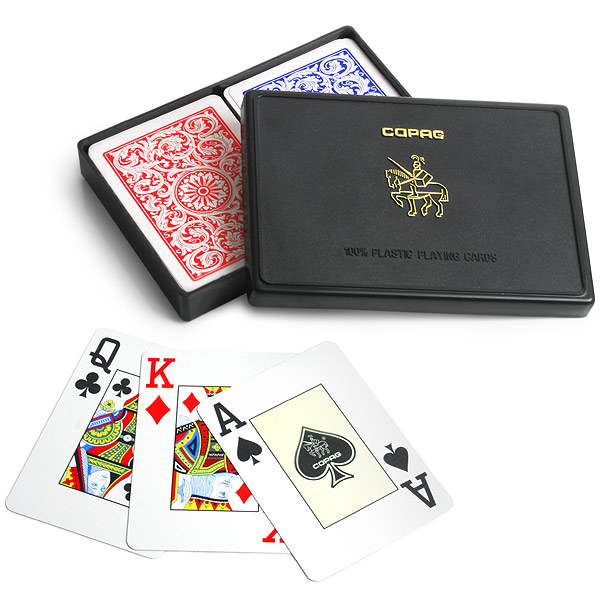 Highly preferred poker cards Details about   Copag Plastic Playing Cards 2 decks per container 