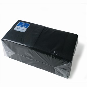 Cocktail Napkins Black Pack Of 250