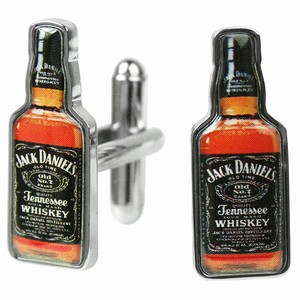 Jack Daniel's Bottle Cufflinks